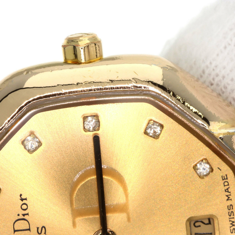 Christian Dior D48-153 八角形 GP 女士腕錶-25