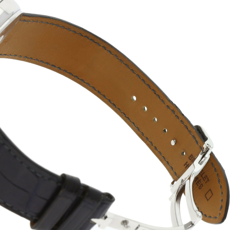 愛馬仕 AR4.810 Arceau 男士不鏽鋼和皮革腕錶-11