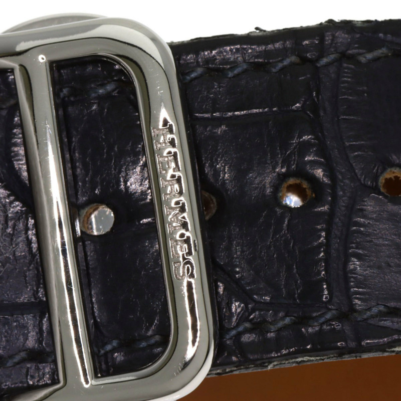 愛馬仕 AR4.810 Arceau 男士不鏽鋼和皮革腕錶-16