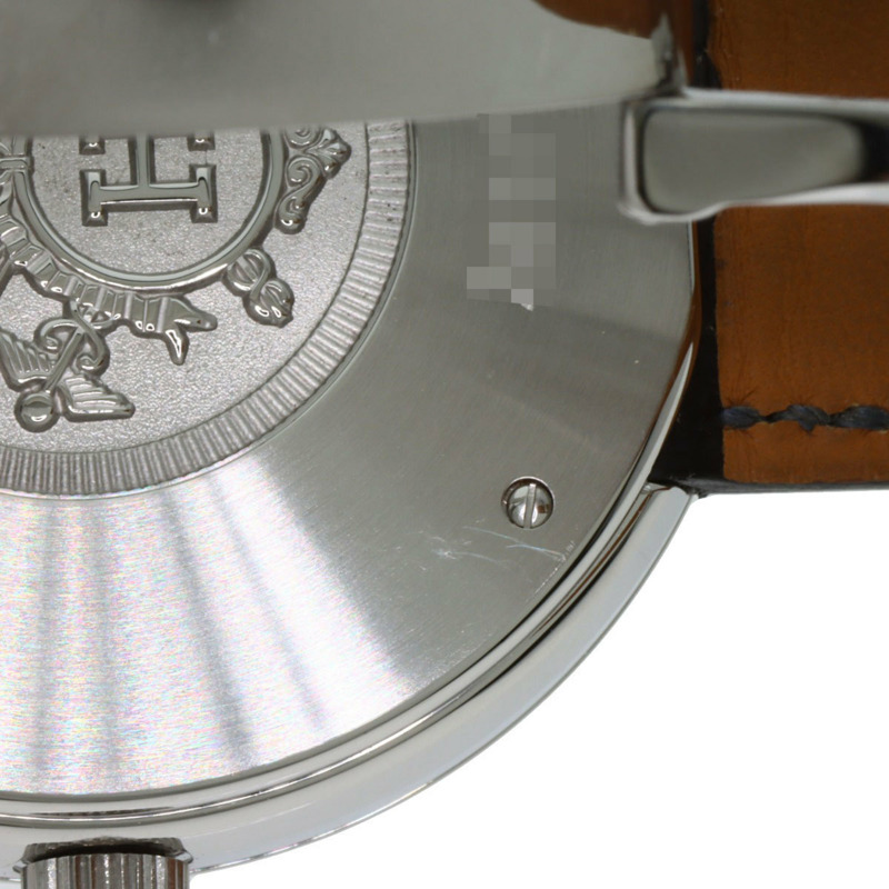 愛馬仕 AR4.810 Arceau 男士不鏽鋼和皮革腕錶-19