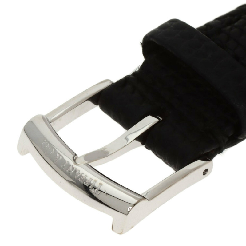 Tiffany Atlas 方形錶盤腕錶,銀色皮革錶帶,女士款-12