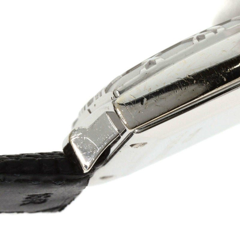 Tiffany Atlas 方形錶盤腕錶,銀色皮革錶帶,女士款-19