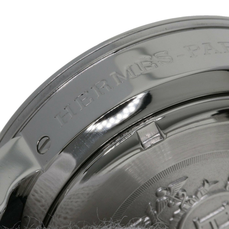 愛馬仕 CL2.315 Clipper 潛水計時腕錶，不鏽鋼和橡膠錶帶，女士款-15