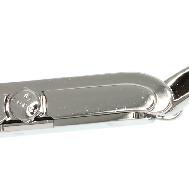 Gucci 109 GG 方形錶盤不鏽鋼女錶-10