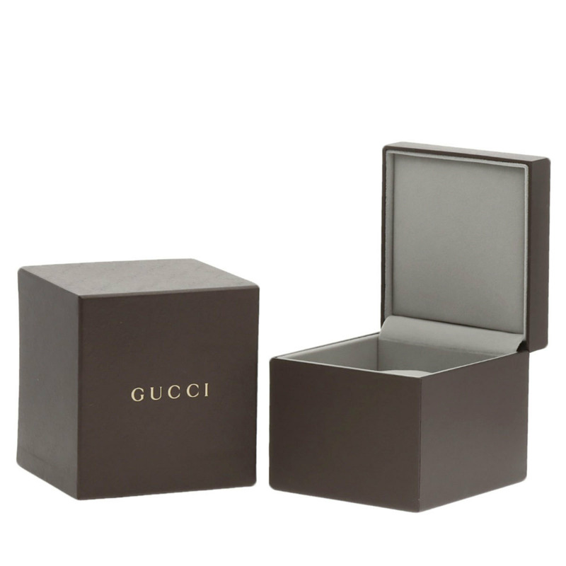 Gucci 109 GG 方形錶盤不鏽鋼女錶-19