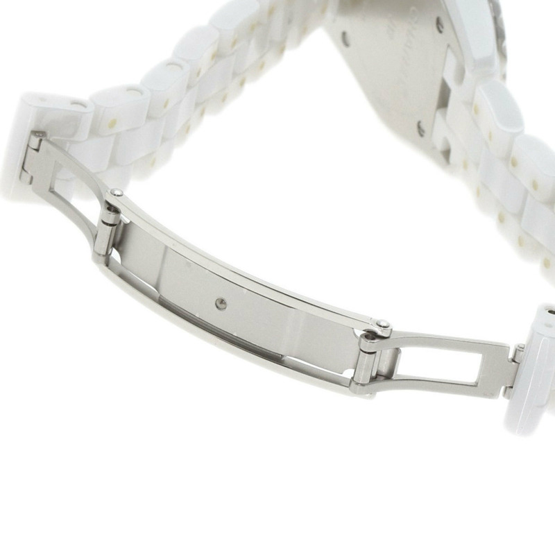 香奈兒 H2570 J12 29毫米 8P 鑲鑽白色陶瓷女錶-7