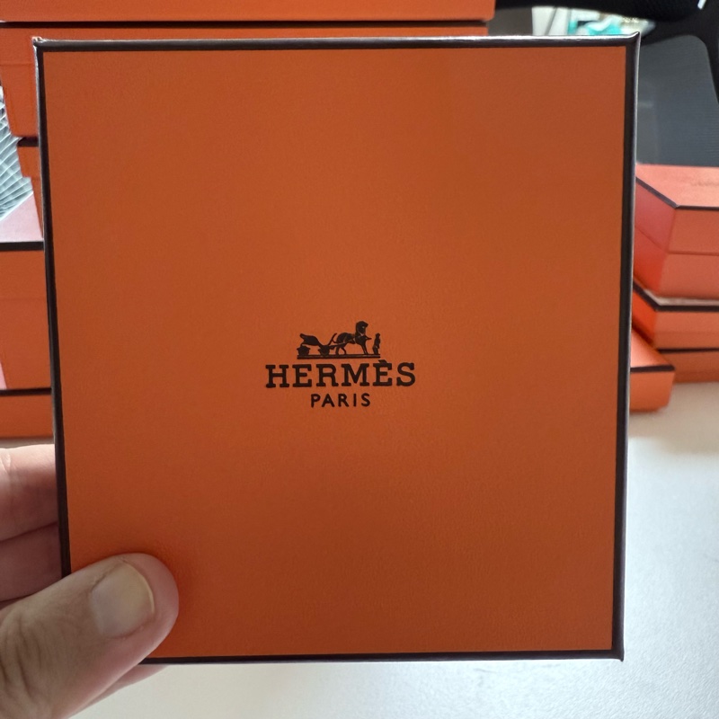 Hermes Mini Pop H項鍊 黑銀-12