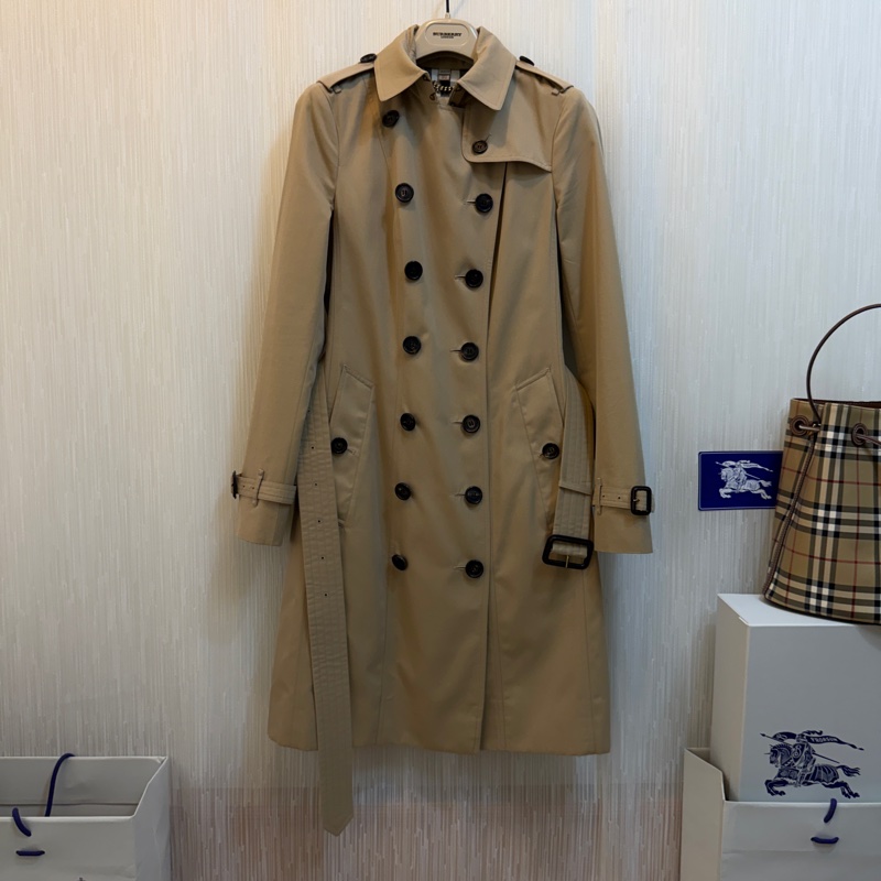 BURBERRY英國蜜色風衣UK6-2