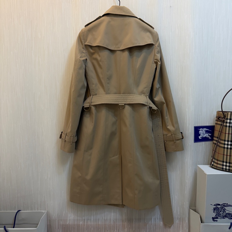 BURBERRY英國蜜色風衣UK6-3
