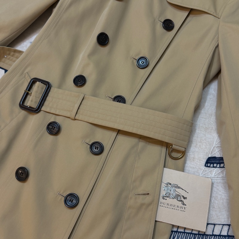 BURBERRY英國蜜色風衣UK6-6