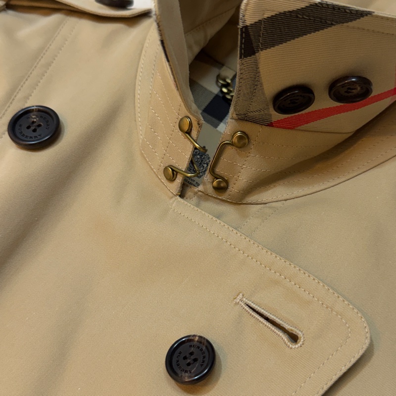BURBERRY英國蜜色風衣UK6-7