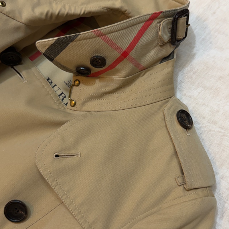 BURBERRY英國蜜色風衣UK6-8