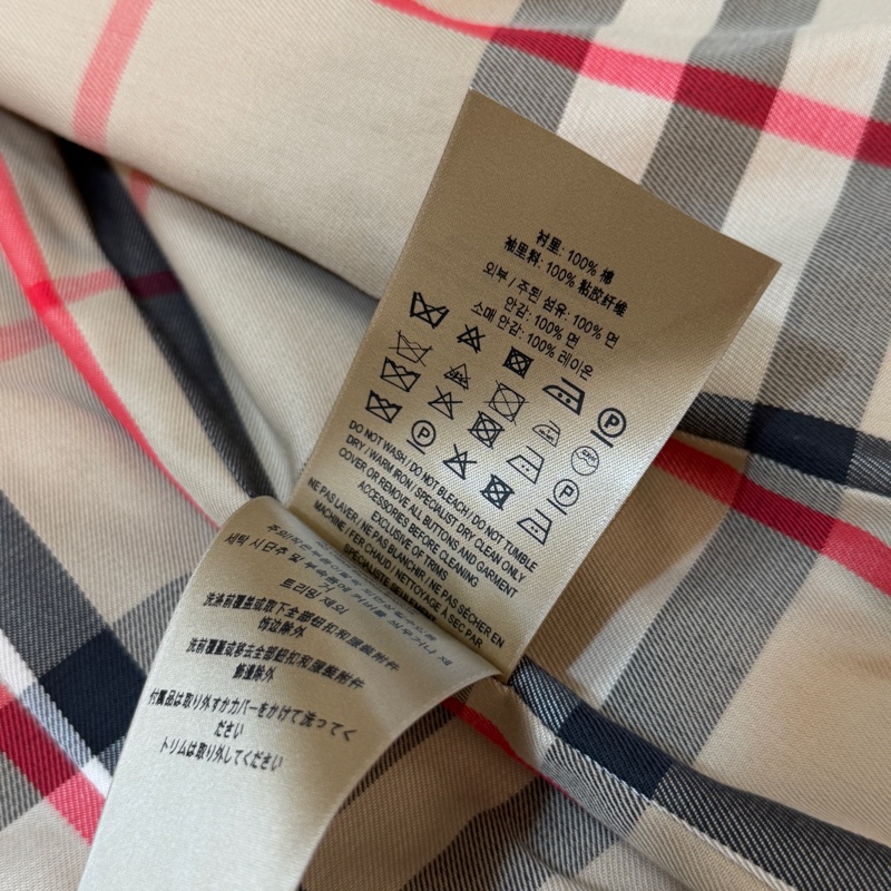 BURBERRY英國蜜色風衣UK6-13