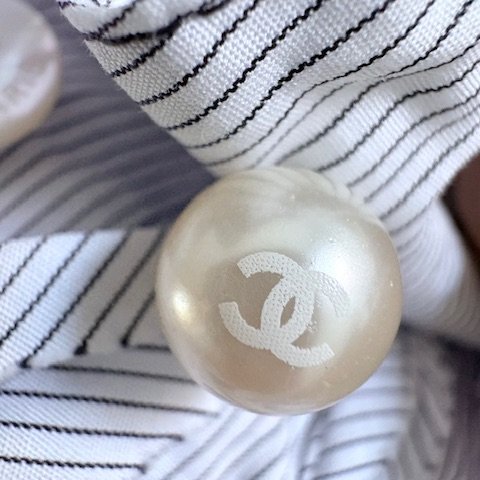 Chanel 細條紋襯衫-20
