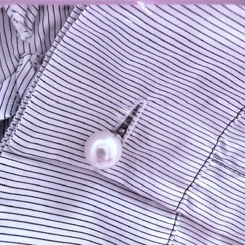 Chanel 細條紋襯衫-22