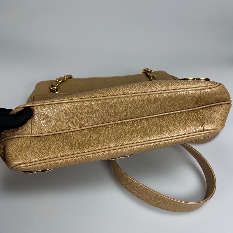 CHANEL 3開 奶茶TRIPLE COCO托特包-4