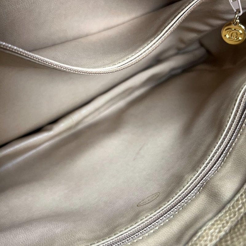 CHANEL 3開 奶茶TRIPLE COCO托特包-5