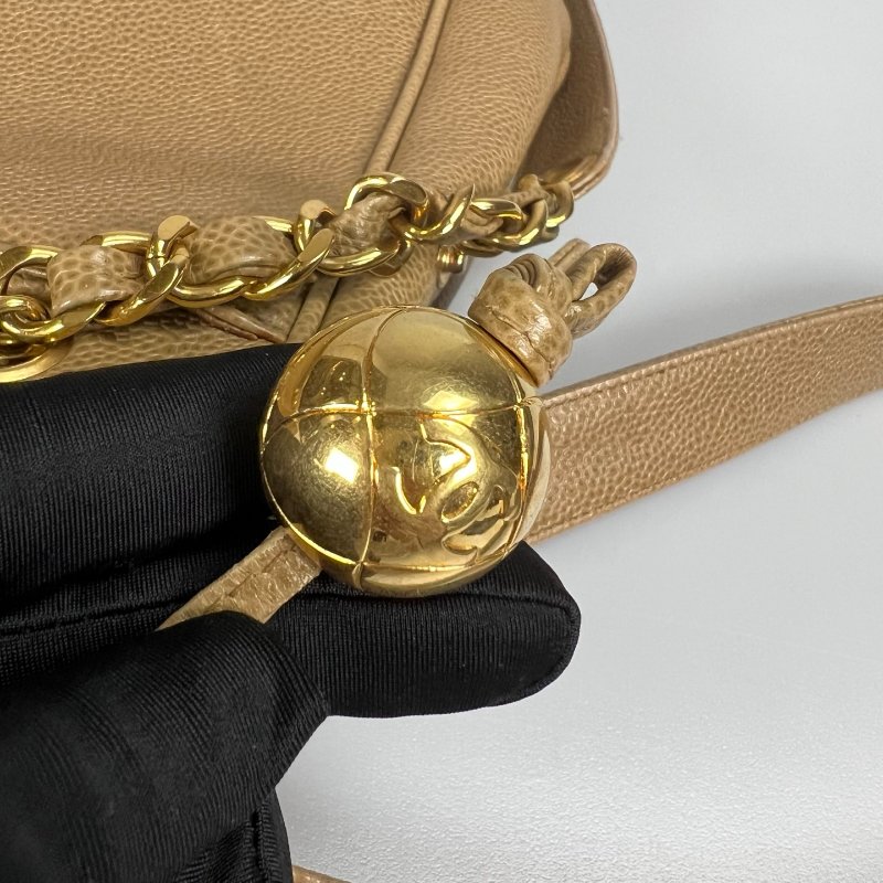 CHANEL 3開 奶茶TRIPLE COCO托特包-8