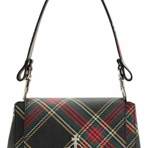 Vivienne Westwood Multi Medium Hazel Tartan Top-Handle Bag