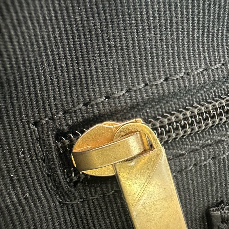 閑置品🌟25c 嬉皮款黑金羊皮HOBO Small Size 晶片款 2025年-14