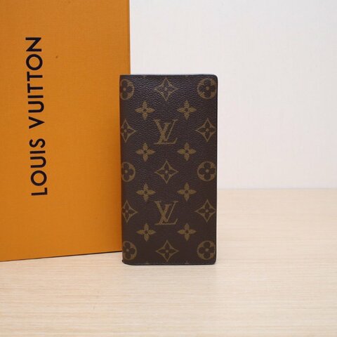 LOUIS VUITTON 老花PVC2017對折錢包肩背包