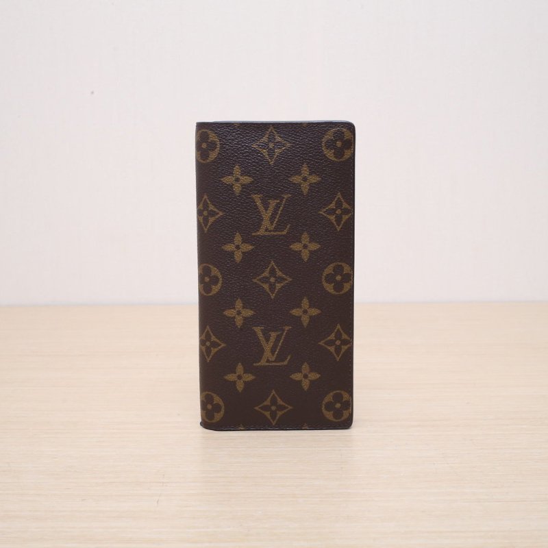 LOUIS VUITTON 老花PVC2017對折錢包肩背包-1