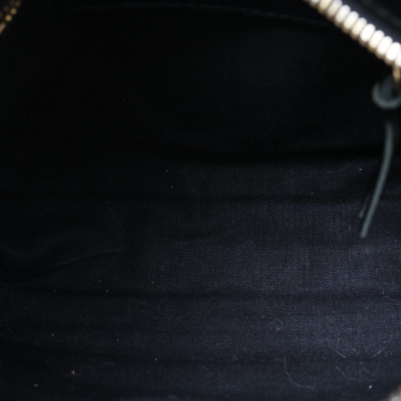 BALENCIAGA CLASSICCITY機車包Mini25黑色山羊皮金扣肩背包-3