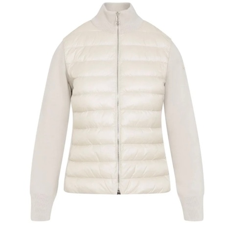 Moncler羽絨拼接針織外套