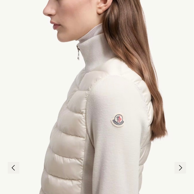 Moncler羽絨拼接針織外套-3