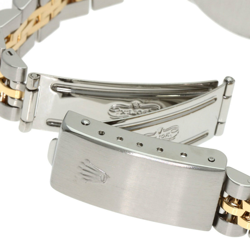 勞力士 79173N2BR 日誌型腕錶，黃色錶殼鑲嵌兩顆鑽石，不鏽鋼錶殼，18K金錶殼，女款-7