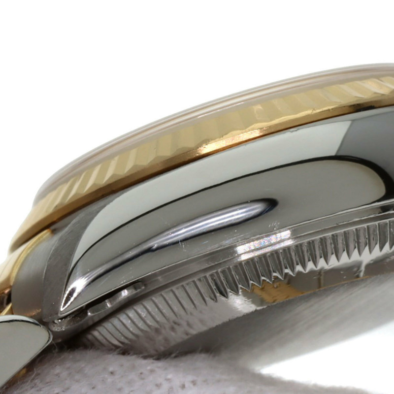 勞力士 79173N2BR 日誌型腕錶，黃色錶殼鑲嵌兩顆鑽石，不鏽鋼錶殼，18K金錶殼，女款-15