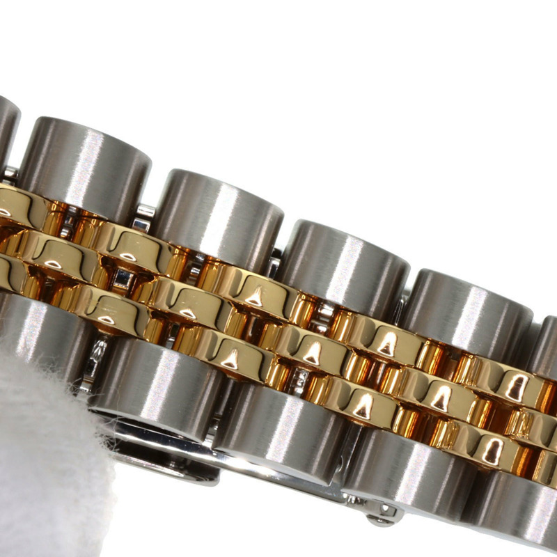 勞力士 79173N2BR 日誌型腕錶，黃色錶殼鑲嵌兩顆鑽石，不鏽鋼錶殼，18K金錶殼，女款-20