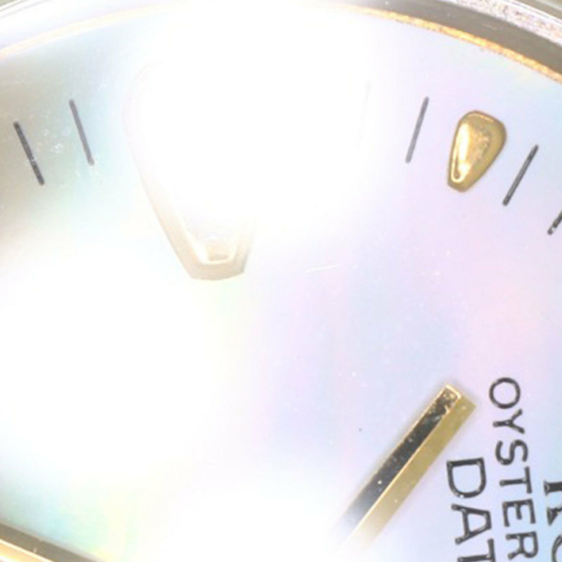 勞力士 79173N2BR 日誌型腕錶，黃色錶殼鑲嵌兩顆鑽石，不鏽鋼錶殼，18K金錶殼，女款-29