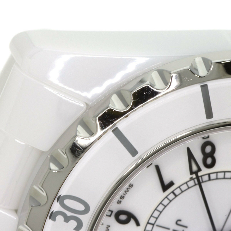 香奈兒 H0968 J12 33毫米白色陶瓷女錶-11