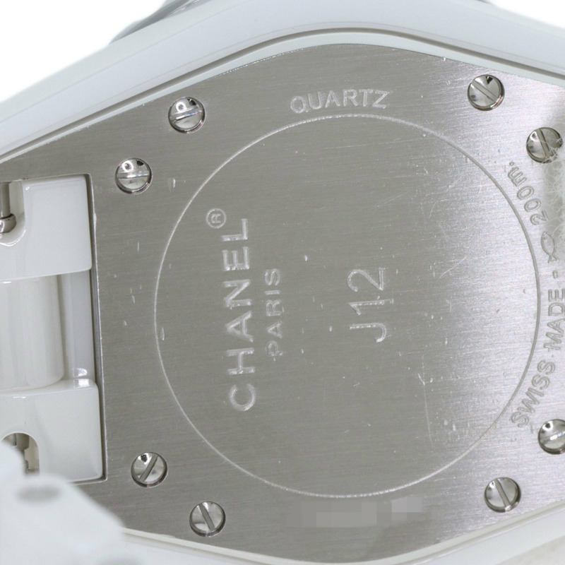 香奈兒 H0968 J12 33毫米白色陶瓷女錶-15