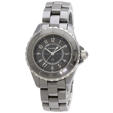 香奈兒 H2978 J12 Chromatic 33毫米女錶，鈦金屬和陶瓷材質