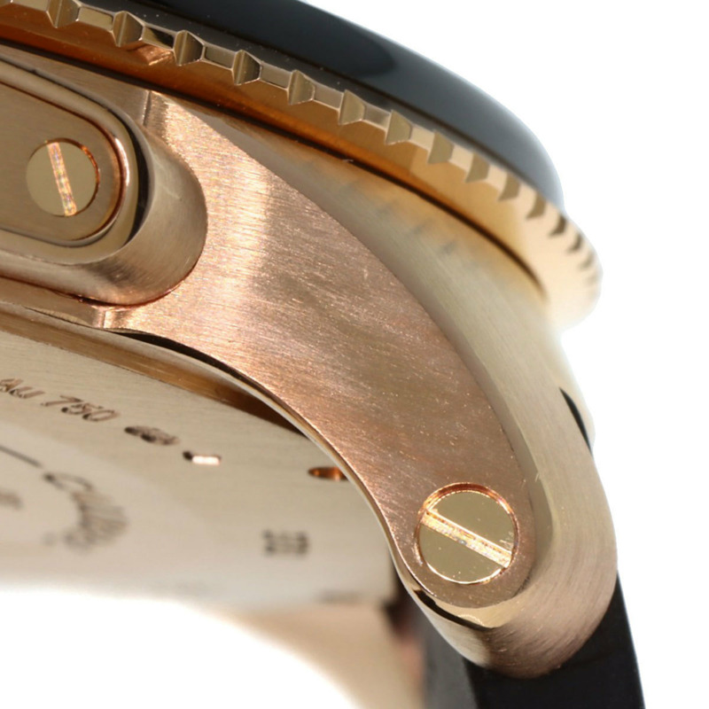 卡地亞 W7100052 Calibre de Diver's 男士腕錶，18K 玫瑰金，橡膠錶帶-13