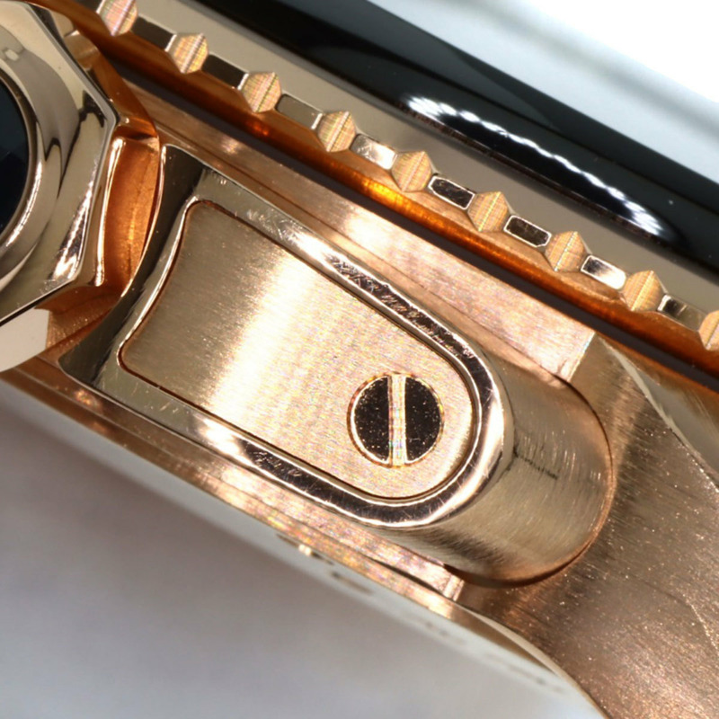 卡地亞 W7100052 Calibre de Diver's 男士腕錶，18K 玫瑰金，橡膠錶帶-14