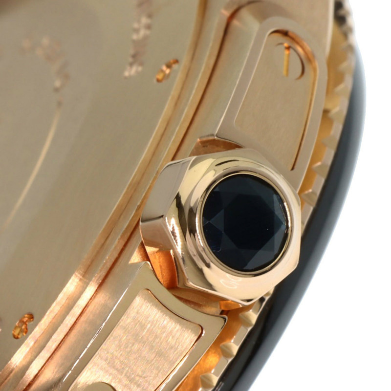 卡地亞 W7100052 Calibre de Diver's 男士腕錶，18K 玫瑰金，橡膠錶帶-24