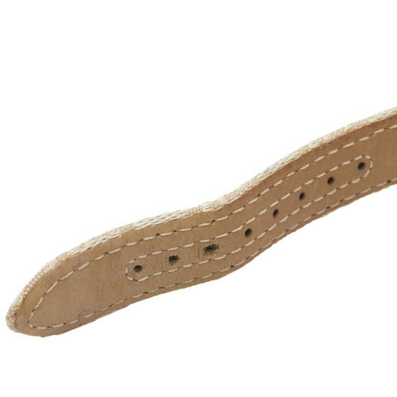 Fendi Horologi Classico 腕錶 7000L 石英機芯 米色錶盤 不鏽鋼錶帶 皮革錶帶 女士 FENDI-4