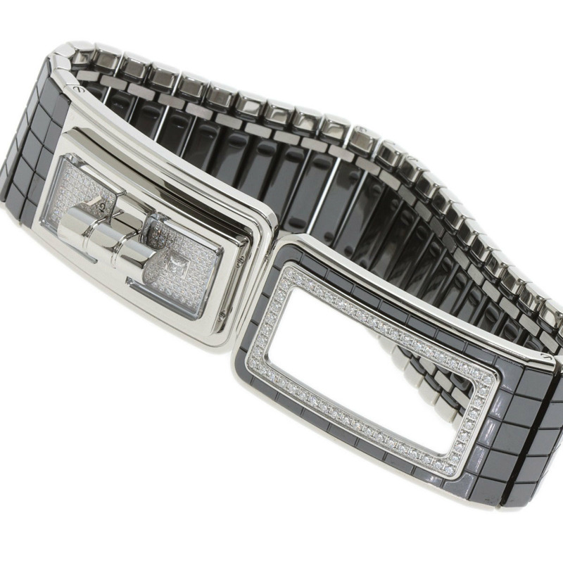 香奈兒 H6027 Code Coco 女士鑽石腕錶,精鋼及 SSx 陶瓷材質-7