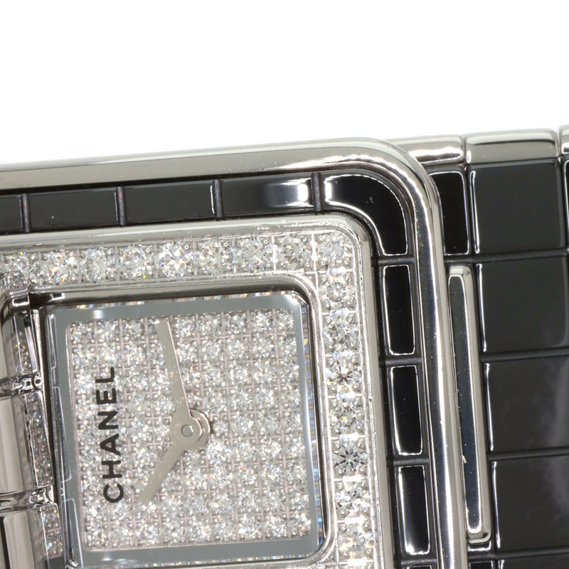 香奈兒 H6027 Code Coco 女士鑽石腕錶,精鋼及 SSx 陶瓷材質-16