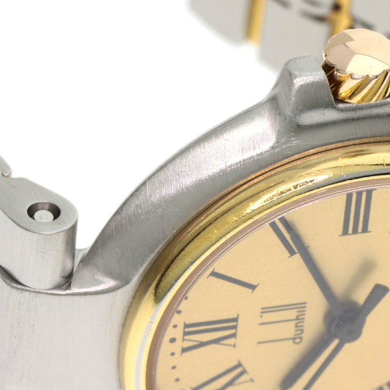 登喜路千禧系列不鏽鋼女士腕錶 SSxGP-9