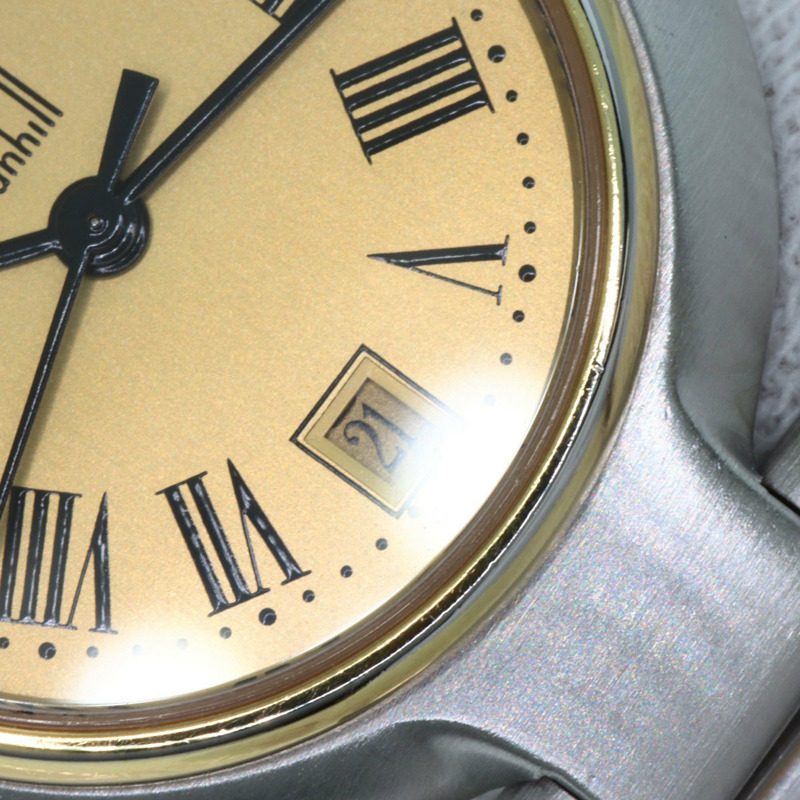 登喜路千禧系列不鏽鋼女士腕錶 SSxGP-24