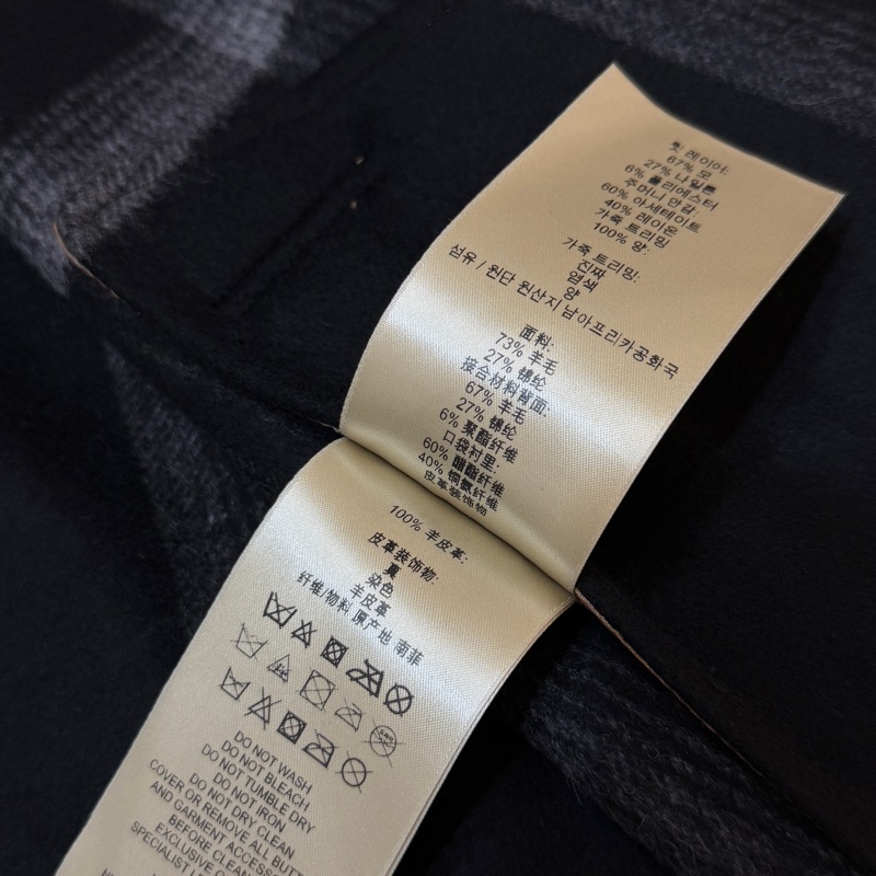 BURBERRY英國蜜色羊毛披肩斗篷L-13