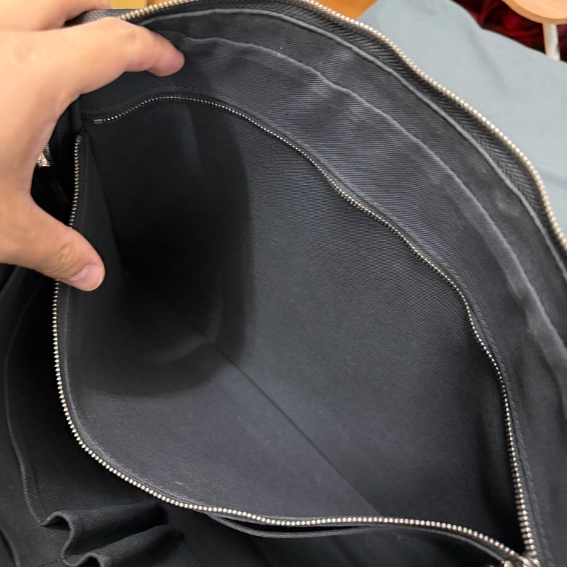 Lv 黑棋盤格公事包(N41125)-6