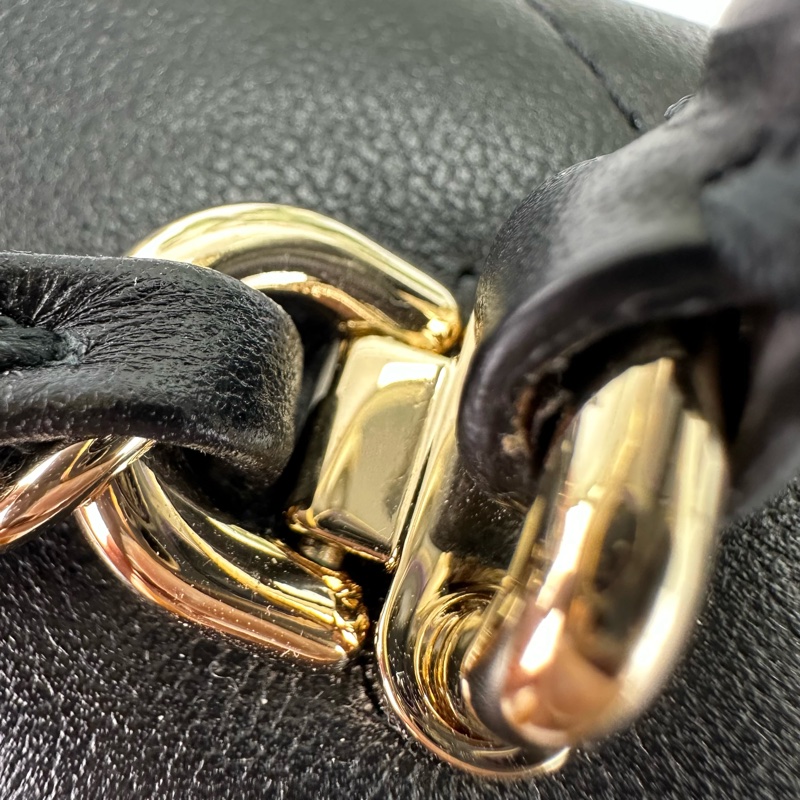 閑置品🌟CHANEL Coco Lady Medium Size 黑金牛皮 26cm-16