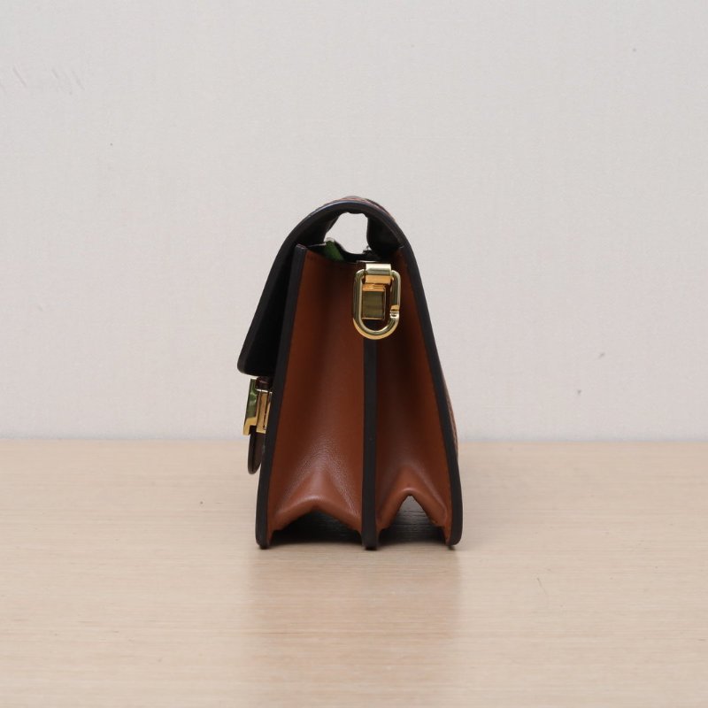 LOUIS VUITTON Dauphine達芙妮Mini20老花PVC晶片肩背包-4