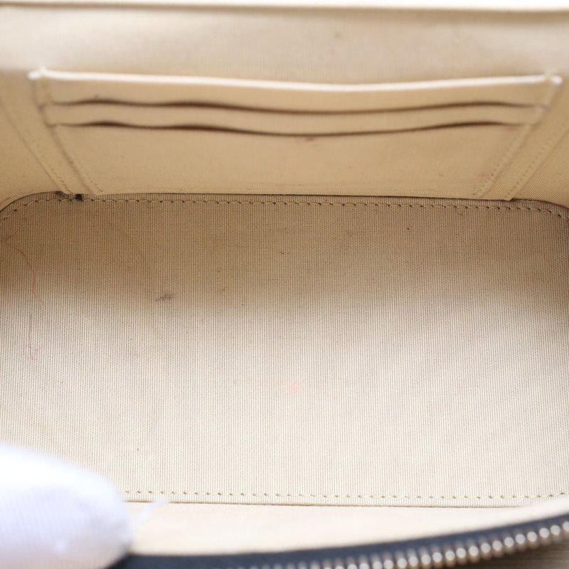 CHANEL 21B長盒子化妝包無鏡子17黑色羊皮31開金扣金球調節扣肩帶肩背包-4