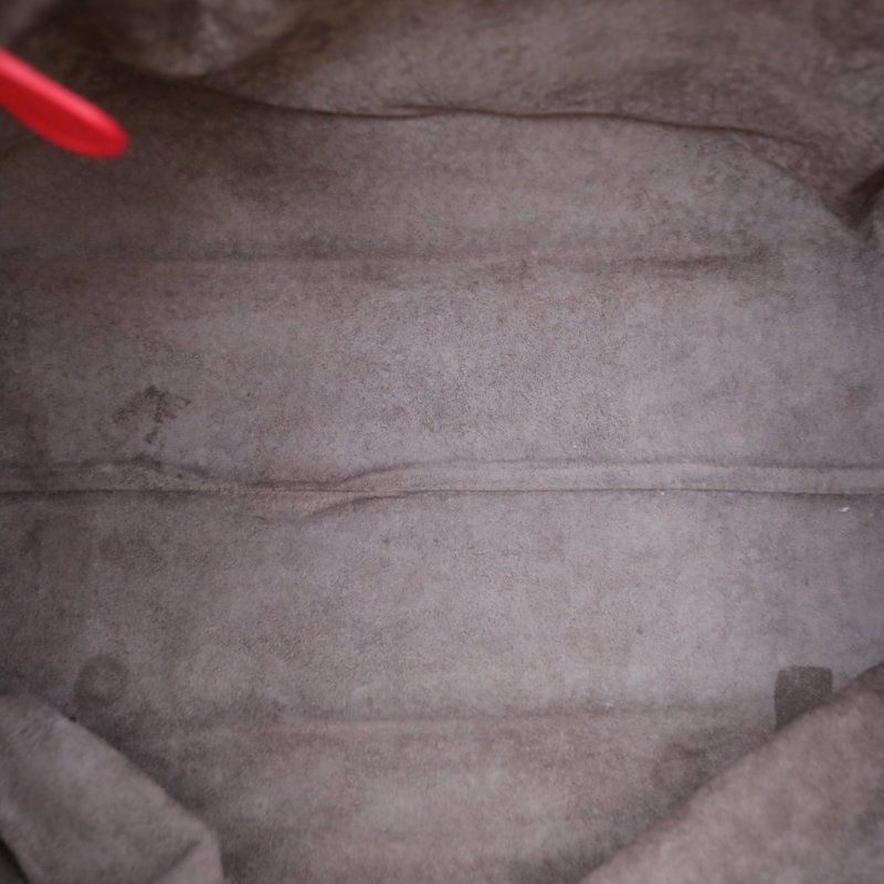 BOTTEGA VENETA 紅色羊皮BV經典編織手提包肩背包-2